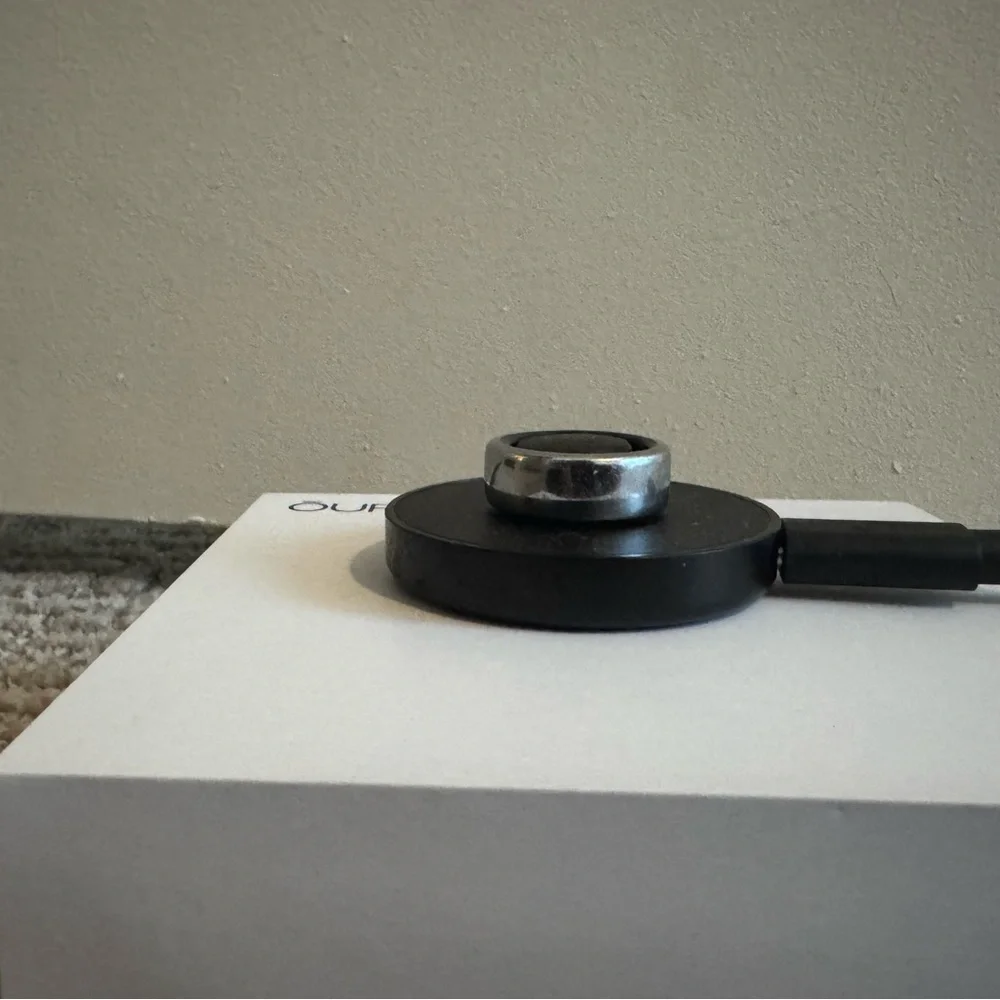 Oura Ring Gen 3 Horizon Silver Size US 6